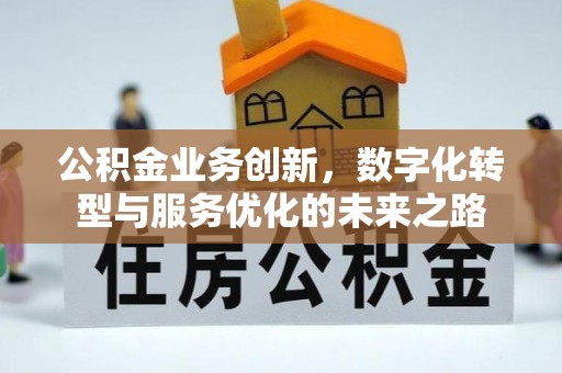 滨海公积金业务创新，数字化转型与服务优化的未来之路